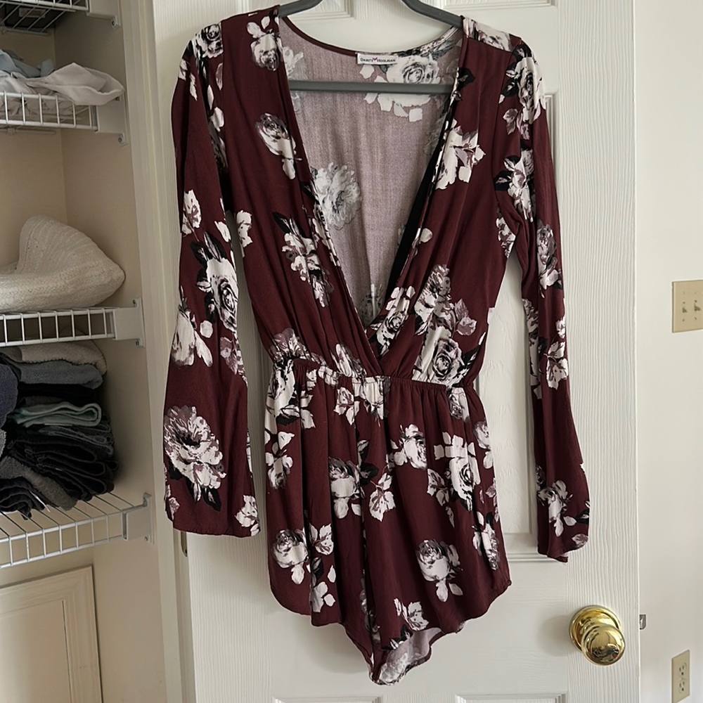 Boho Floral Romper